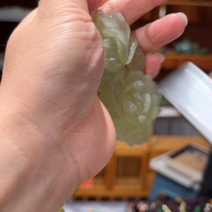 未镶嵌岫玉毛衣链