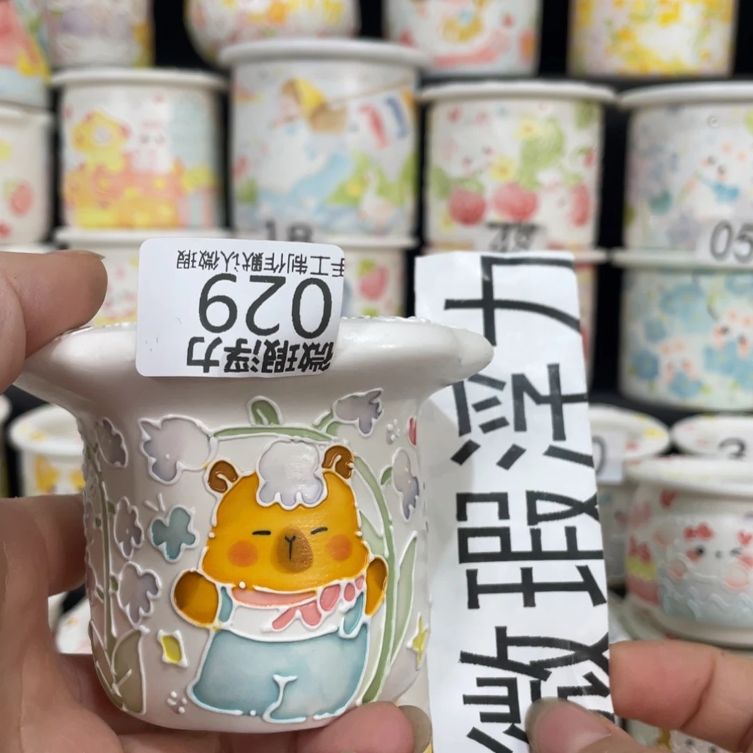 白泥花盆29 嘟嘟嘟嘟