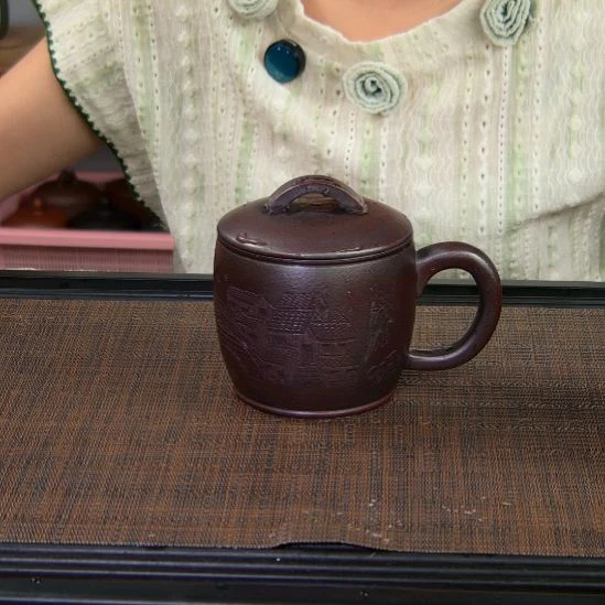 紫砂茶杯高货放漏