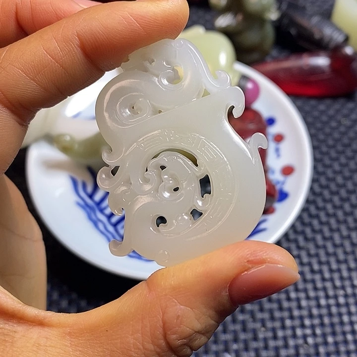 吊坠白玉菩提支持七天无理由