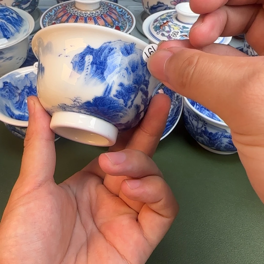 彦祖纯手工手绘茶具191