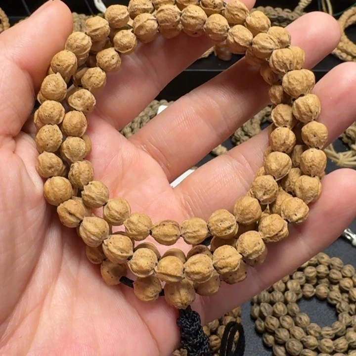 吊坠柏香籽/百香籽纯原莲花桩百香籽长串