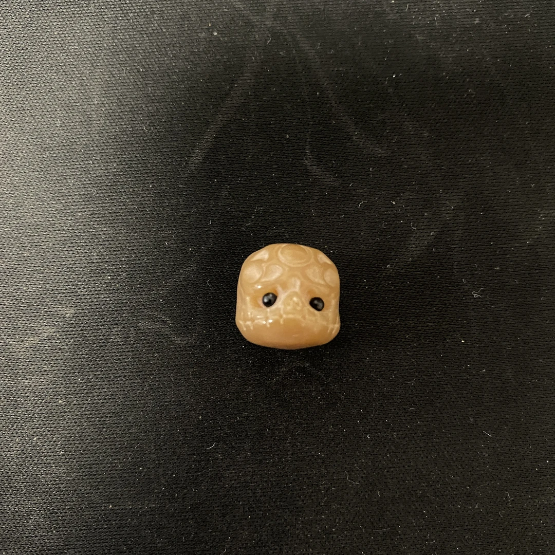 S1964 风化菩提阿呆单珠隔珠腰珠文玩配饰DIY把件个性小配件