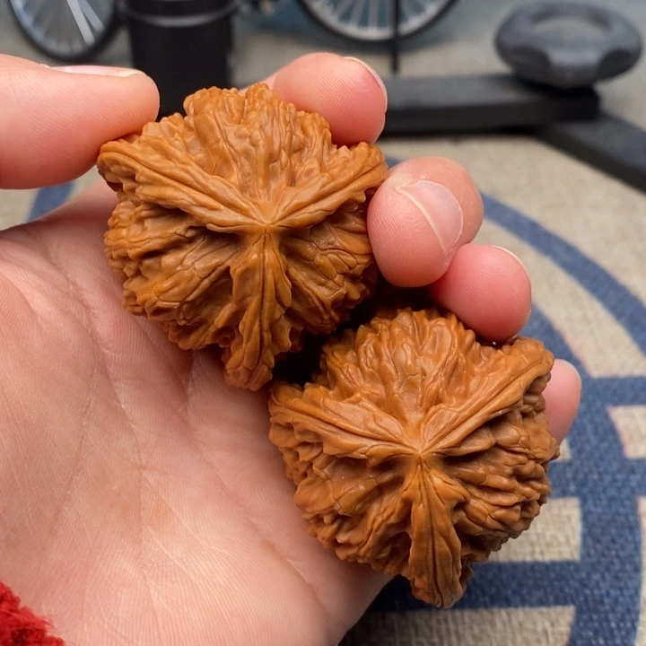 吊坠文玩核桃橘*三棱