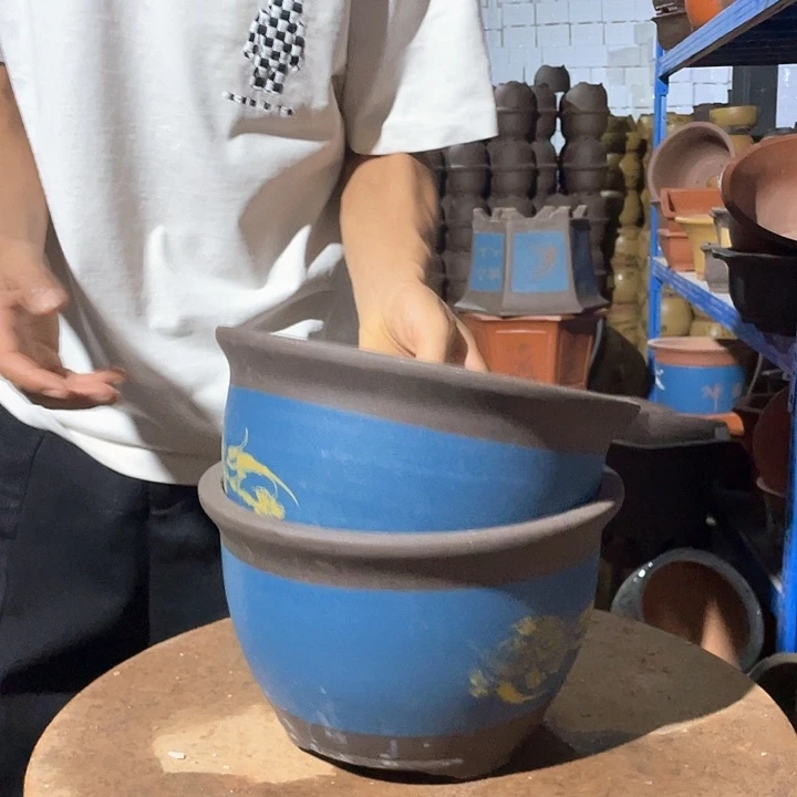 25-25绿色花盆花盆花盆