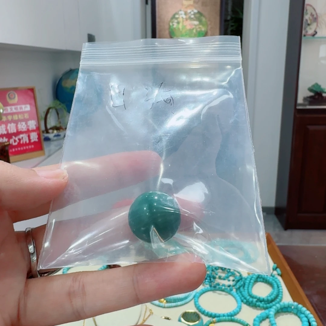 绿松石合金纯天然原矿绿松石珠子纯天然原矿绿松石珠子