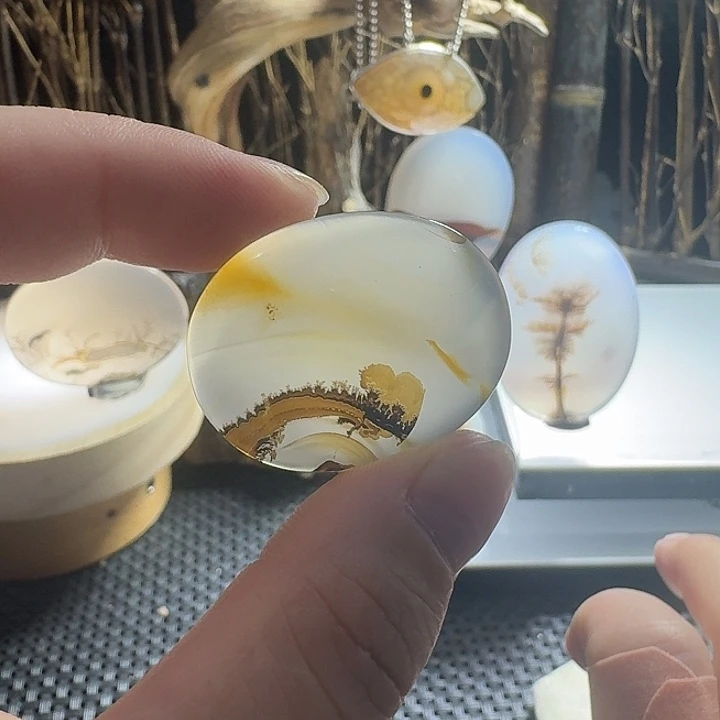玛瑙/玉髓未镶嵌珠宝半成品
