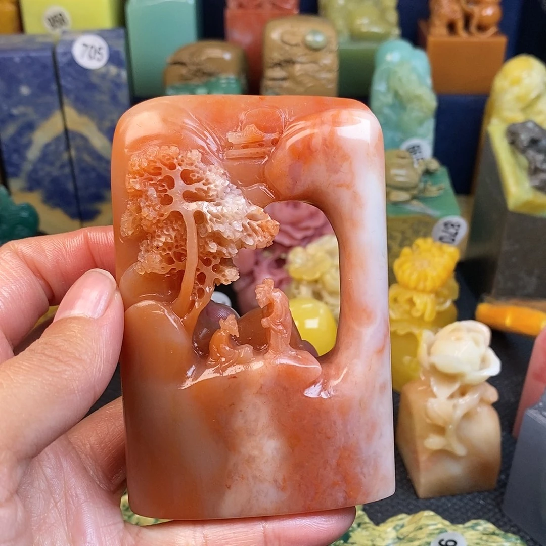 老挝石篆刻作品展