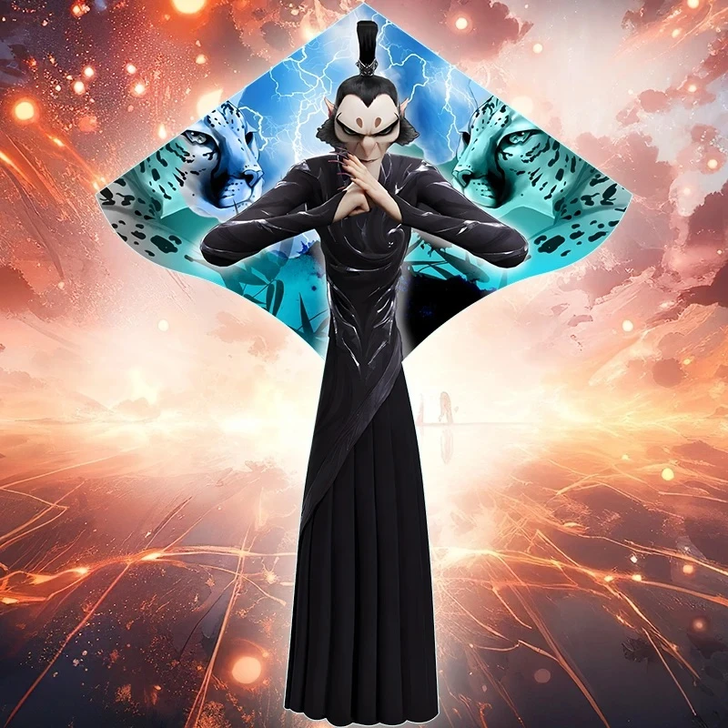 【大号申公豹】国潮哪吒2成人大风筝微风易飞儿童潍坊风筝