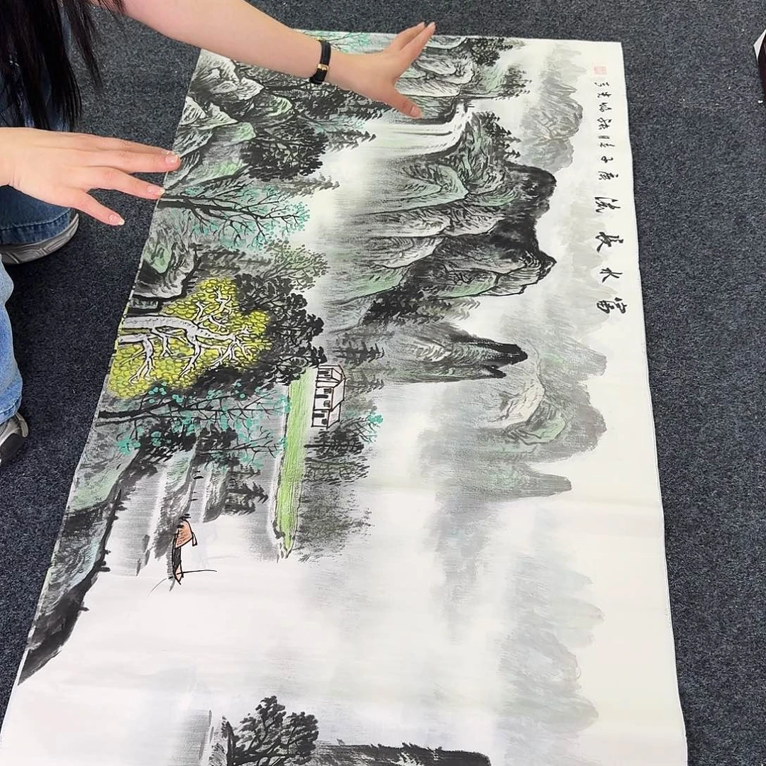 纯手绘国画作品作品