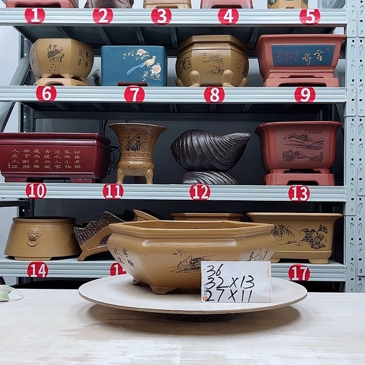 紫砂花盆紫砂花盆