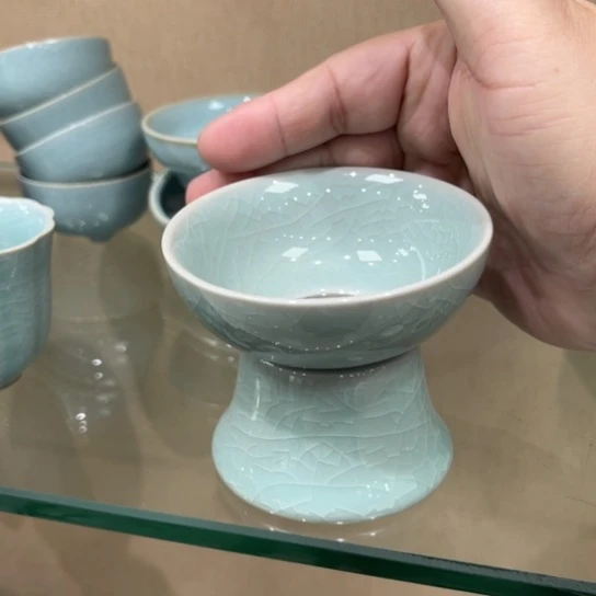 瓷片陶瓷茶具汝瓷茶具