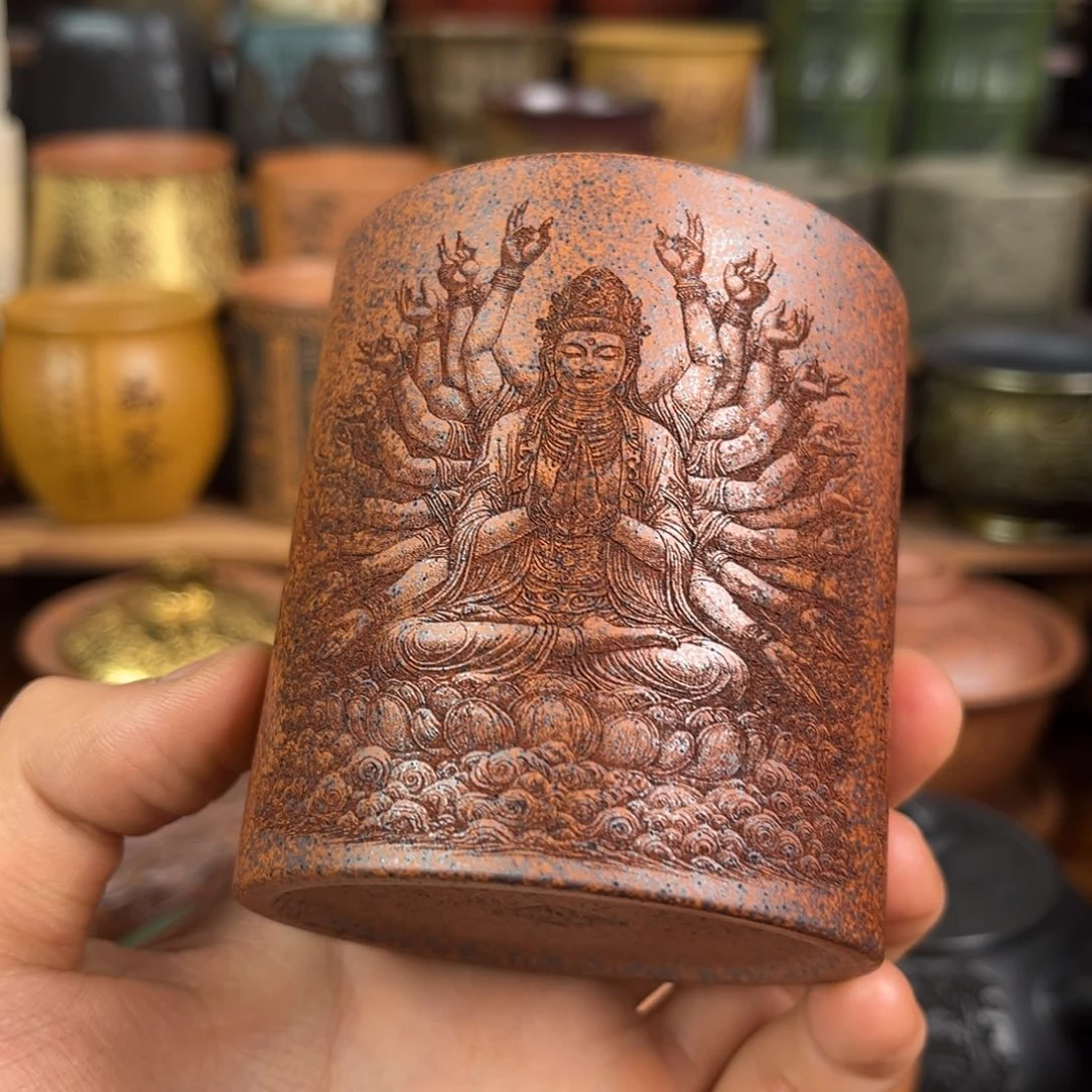 茶杯紫砂宜兴紫砂杯茶具