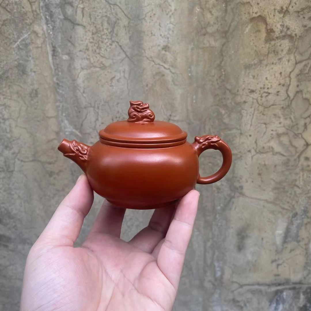 150毫升麒麟壶朱泥球孔LQZCR