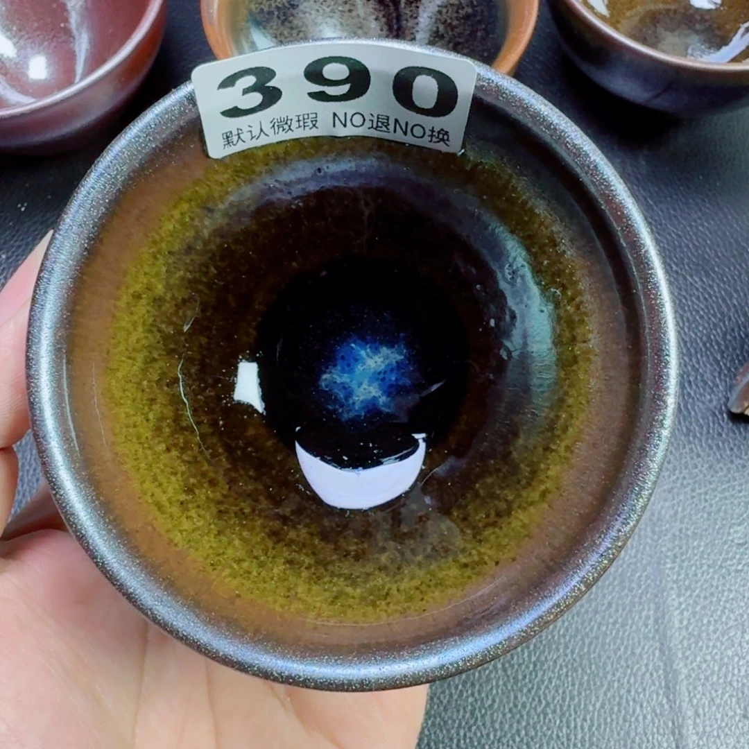 灵***溪茶盏古时茶器建窑建盏390