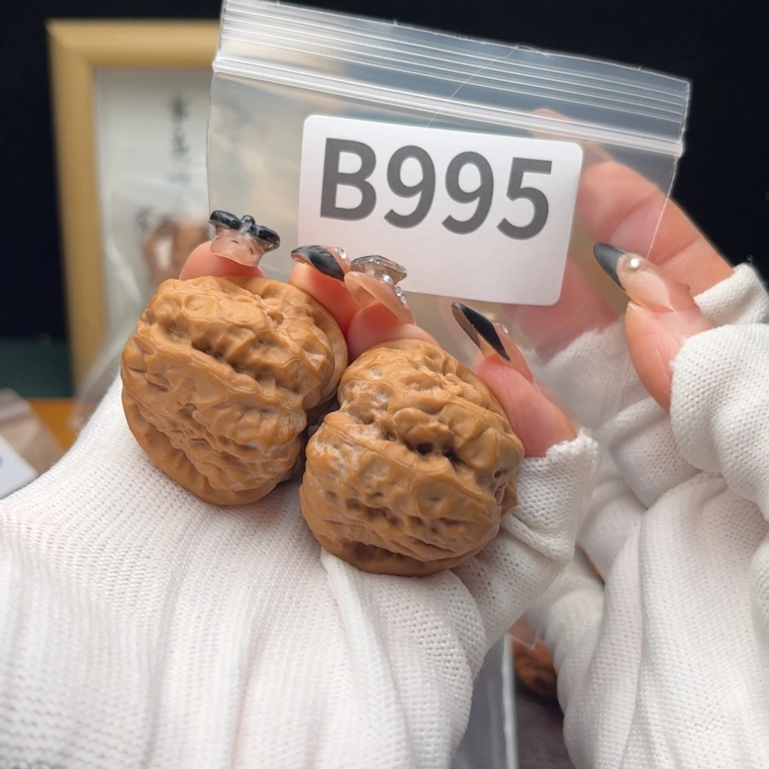 把件文玩核桃37蛤蟆头b995