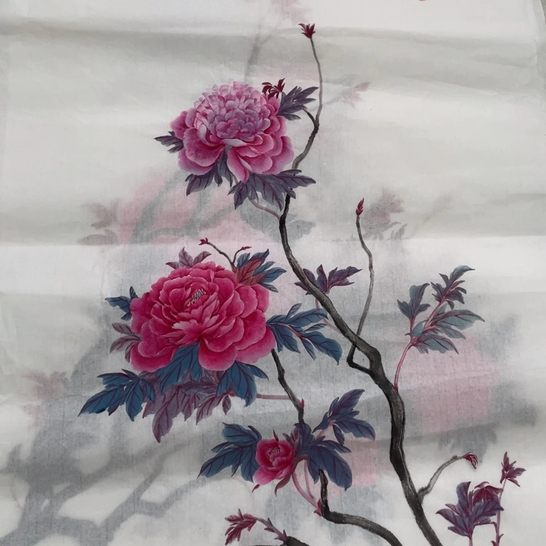 国画胡小春老师绘画