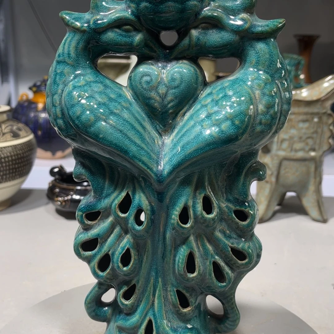 瓶柴窑瓶子品相完美