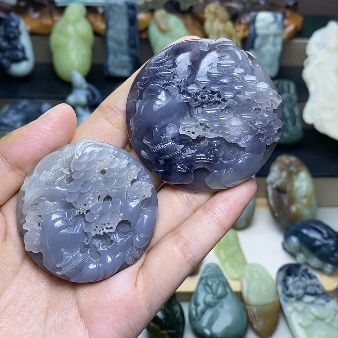 【闪购商品】颈饰未镶嵌和田玉高*音