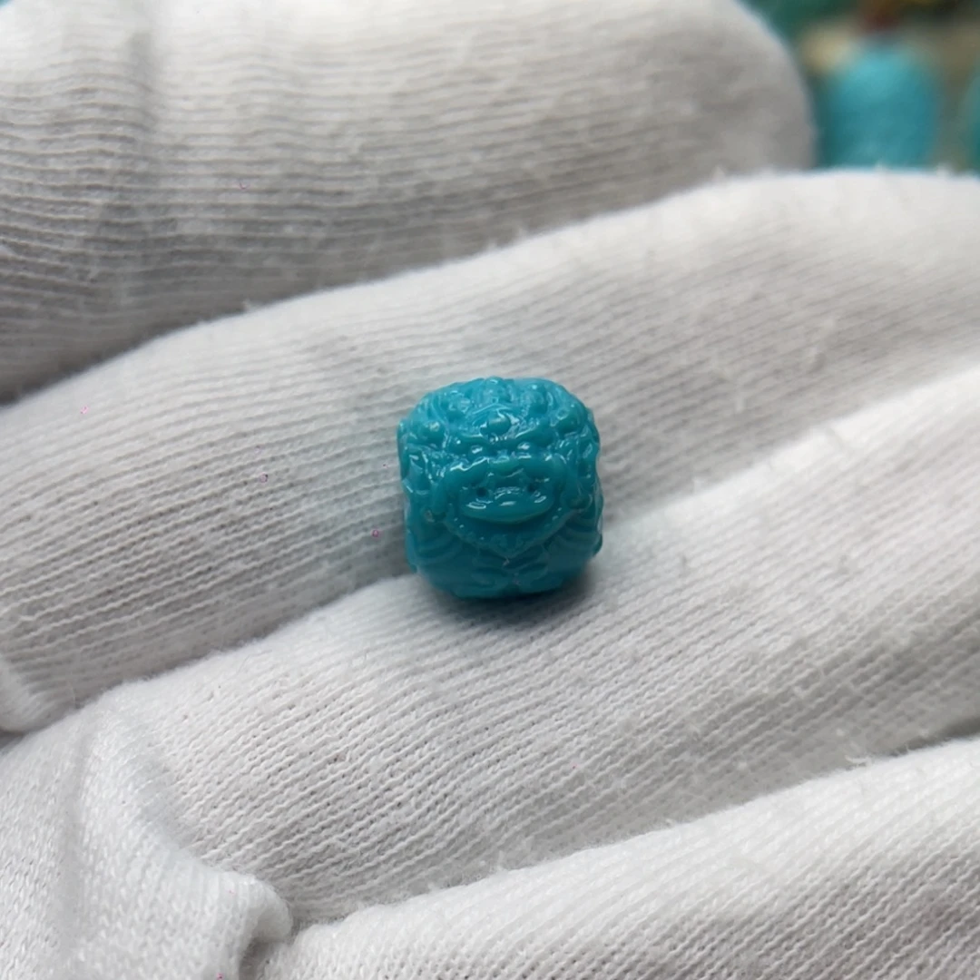 绿松石未镶嵌颈饰卡11.7-10.3