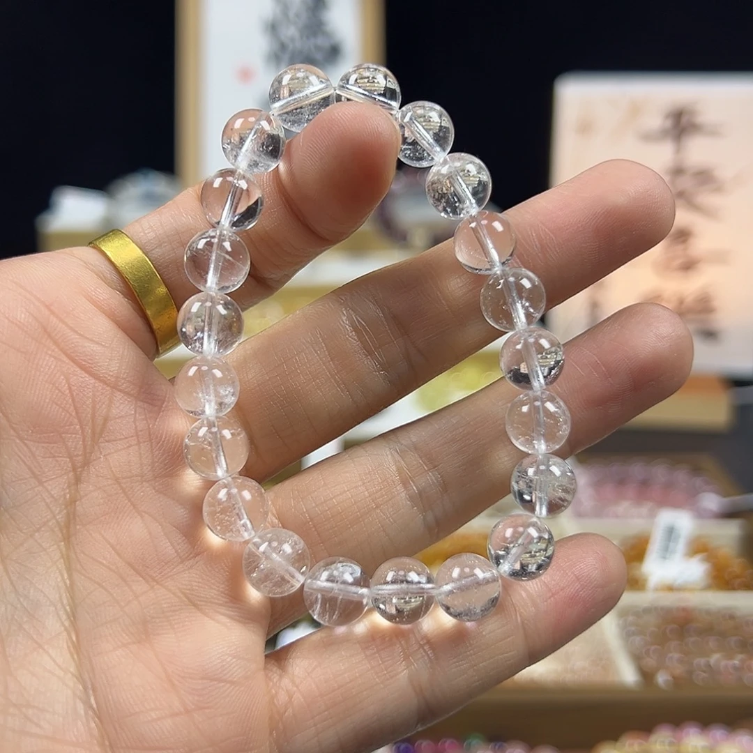 未镶嵌水晶手链白水晶