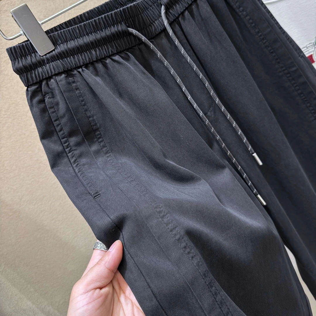 61%莱赛尔！老钱风松弛感！超舒适！薄款阔腿男士山本裤休闲裤89583