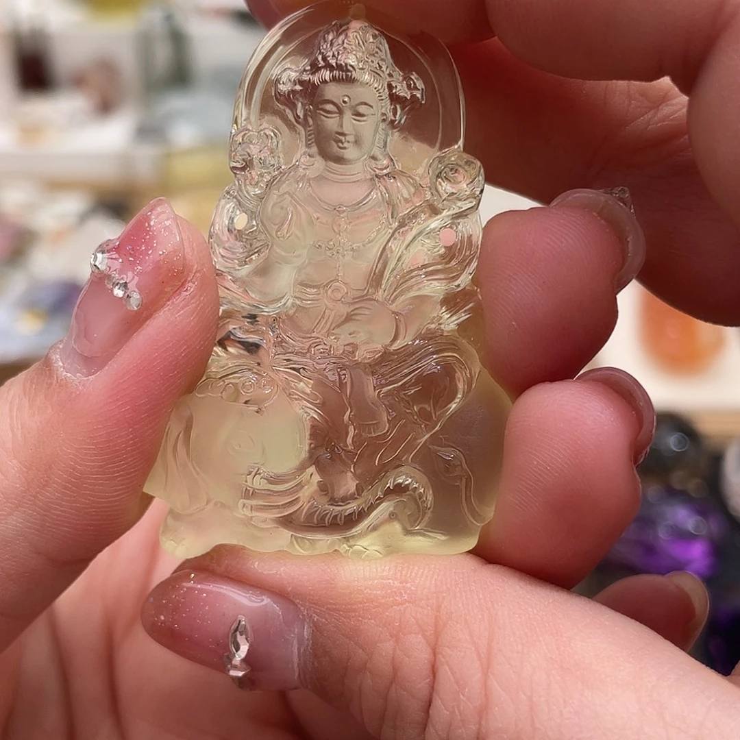 水晶颈饰未镶嵌定制