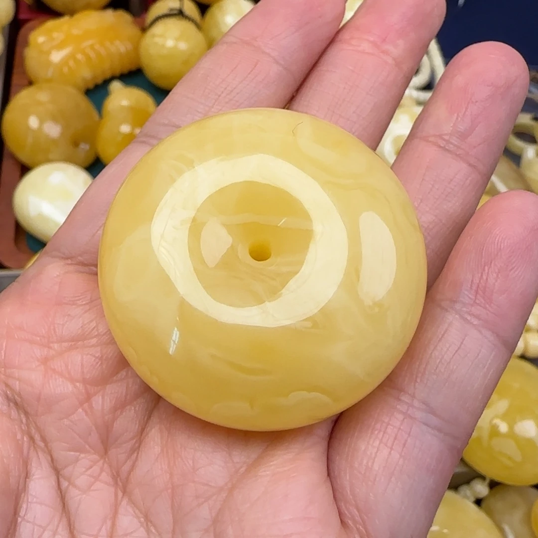 蜜蜡颈饰未镶嵌天然蜜蜡