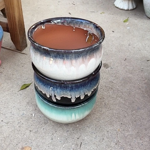 不***称微瑕颜色随机40个盆的。