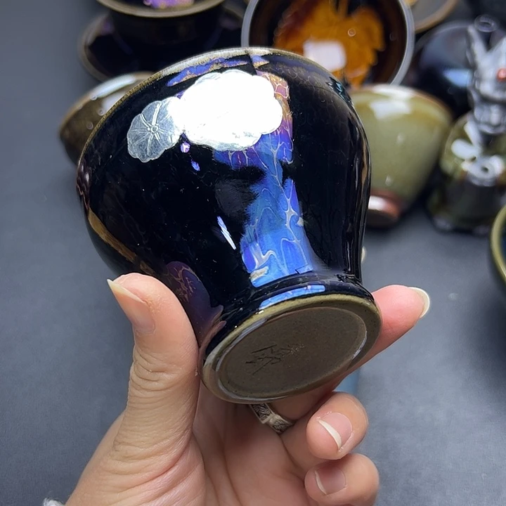 茶盏建窑建盏主人杯