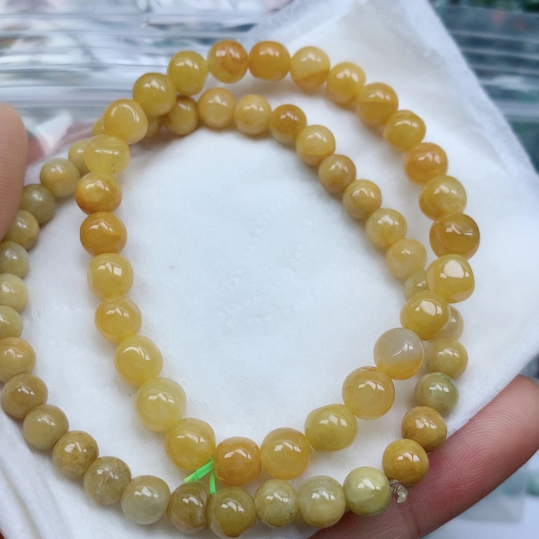 翡翠颈饰未镶嵌手串