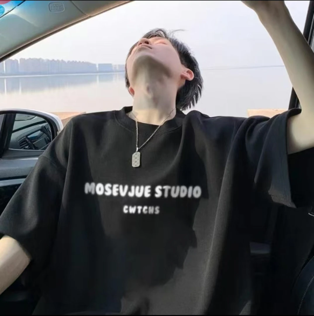 【拍一发三】新款时尚男春夏棉短袖T恤68