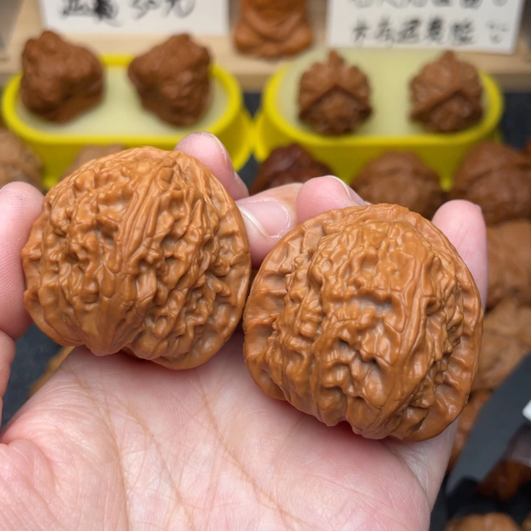 文玩核桃把件狮子38