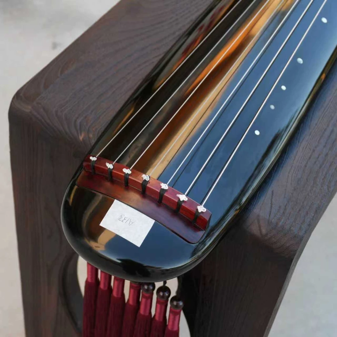 A133-周祥老师亲斫（手工生漆混沌式）古琴