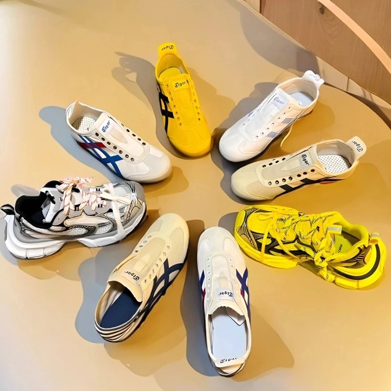 2025年春夏一脚蹬ins帆布鞋新款休闲鞋百搭懒人鞋时尚软底运动鞋