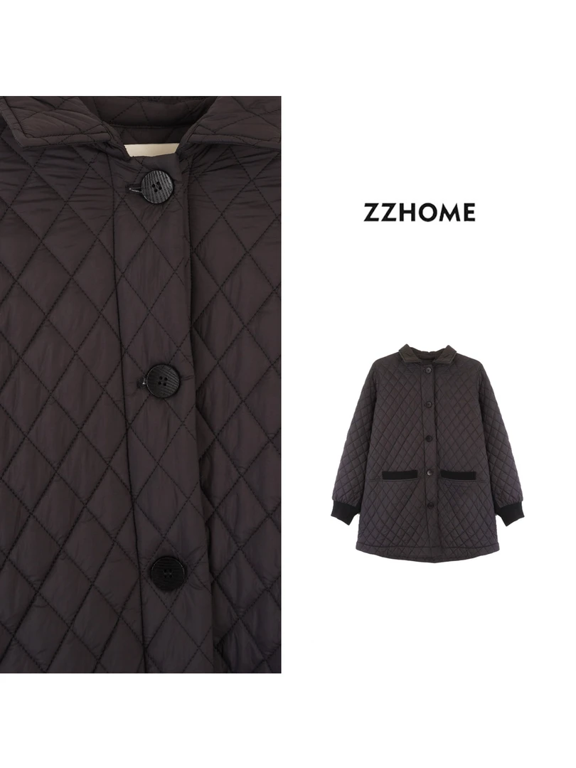 ZOZO HOME ｜可持续经典茧线条撞色棉服q171784p