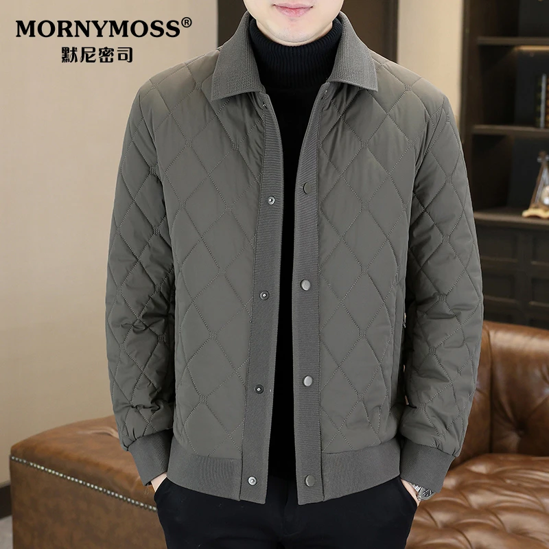 翻领棉袄高端男士秋冬新款爆款轻薄保暖棉服休闲百搭防寒棉衣外套