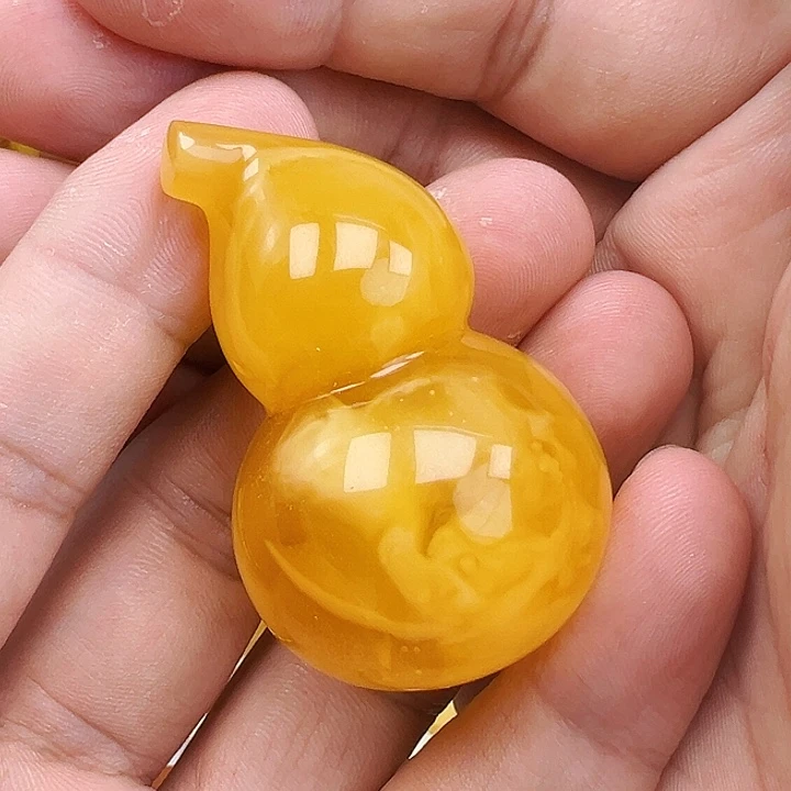 蜜蜡未镶嵌珠宝奇石蜜蜡吊坠28.3克