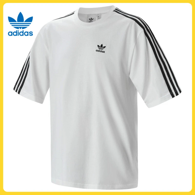 adidas Originals阿迪三叶草男子Oversize tee圆领短T恤IZ2474