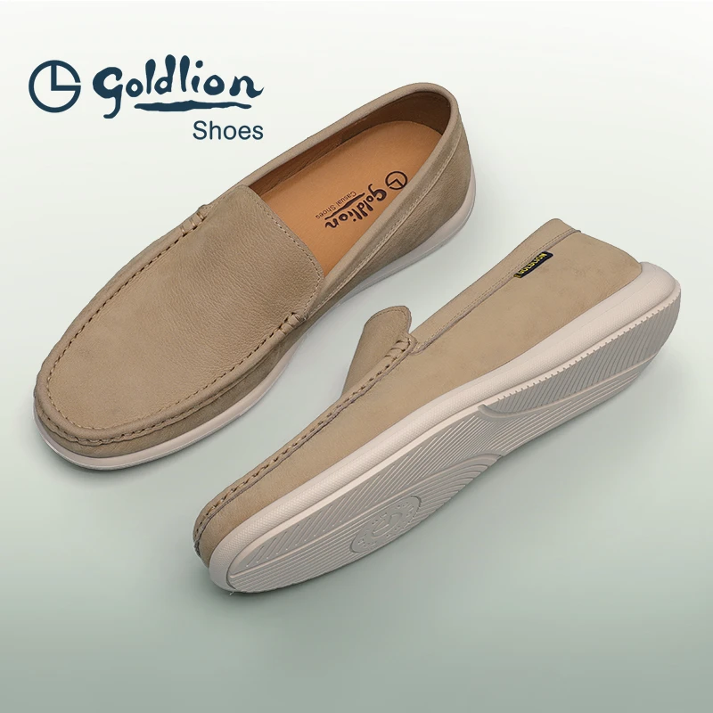 金利来男鞋新款时尚休闲鞋男士软底舒适百搭一脚蹬休闲工作鞋