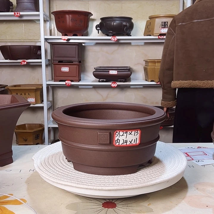 紫砂花盆紫砂花盆