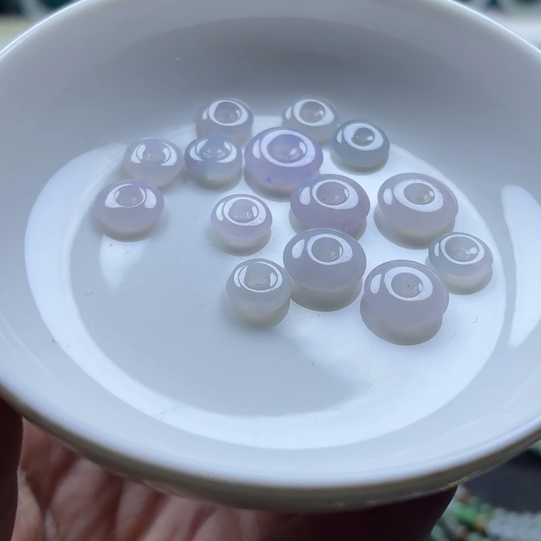 翡翠未镶嵌挂件平安扣