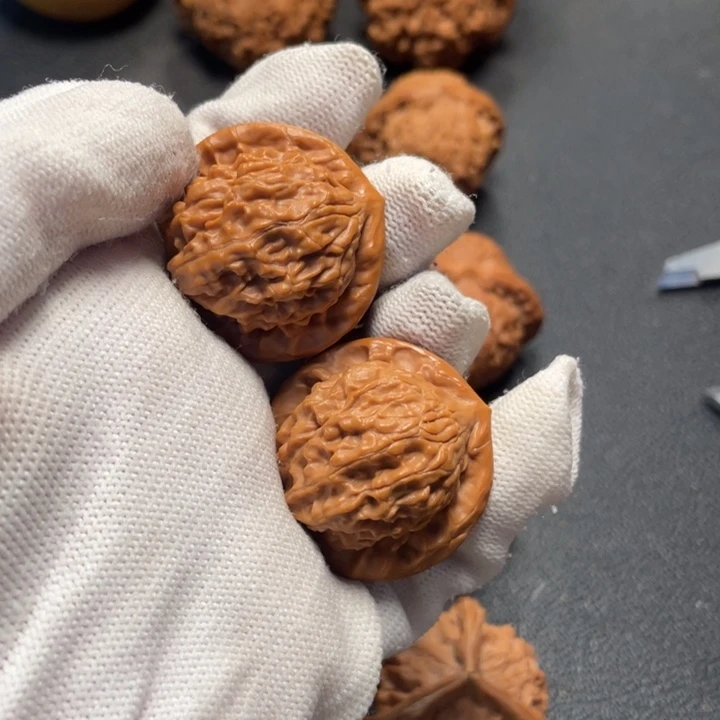 把件文玩核桃小*叶