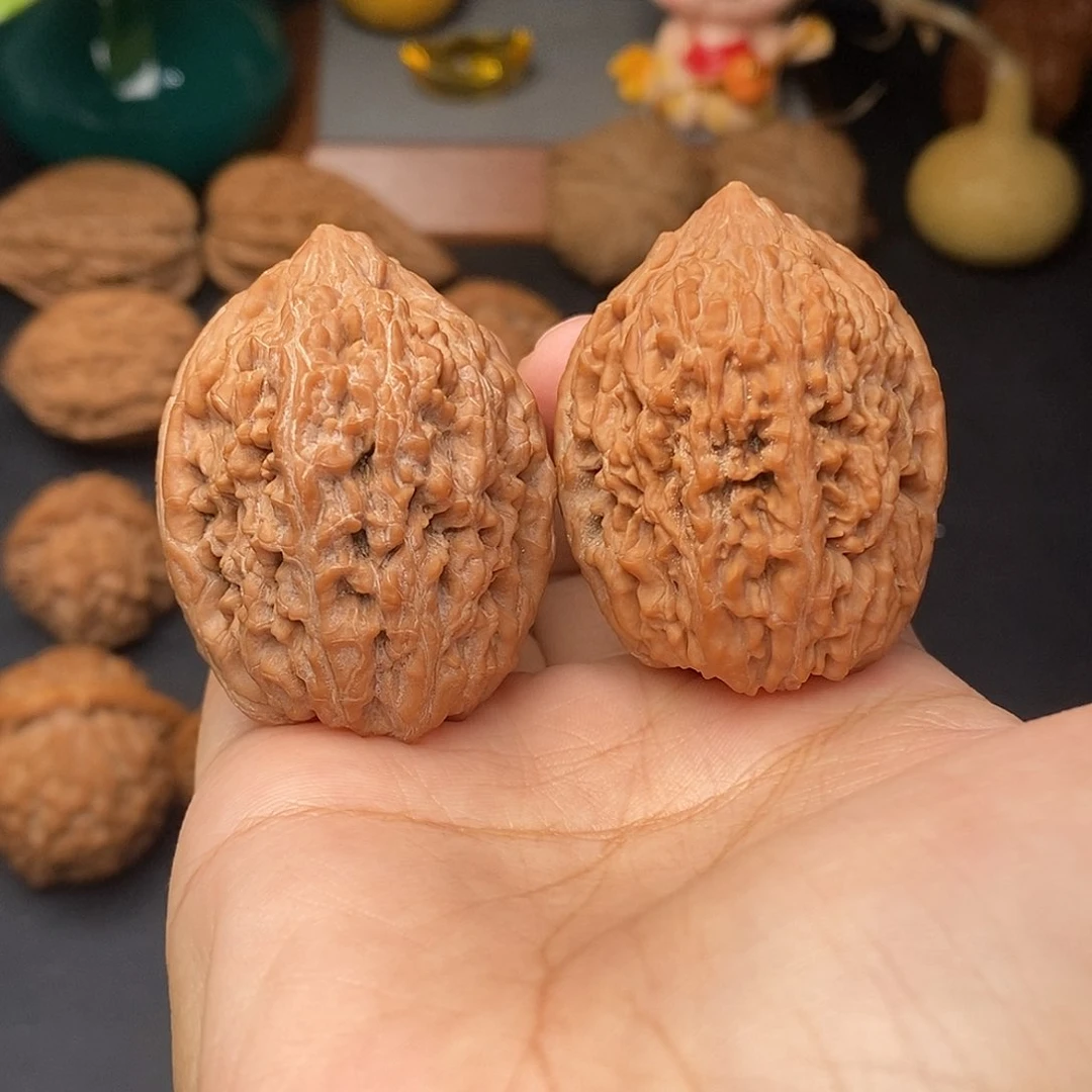把件文玩核桃大蒜头全品36