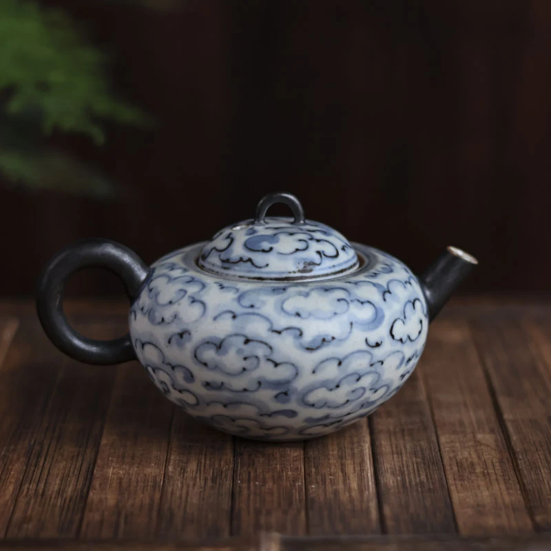 【静姐小院】祥云小壶120ml（朴壶0027）