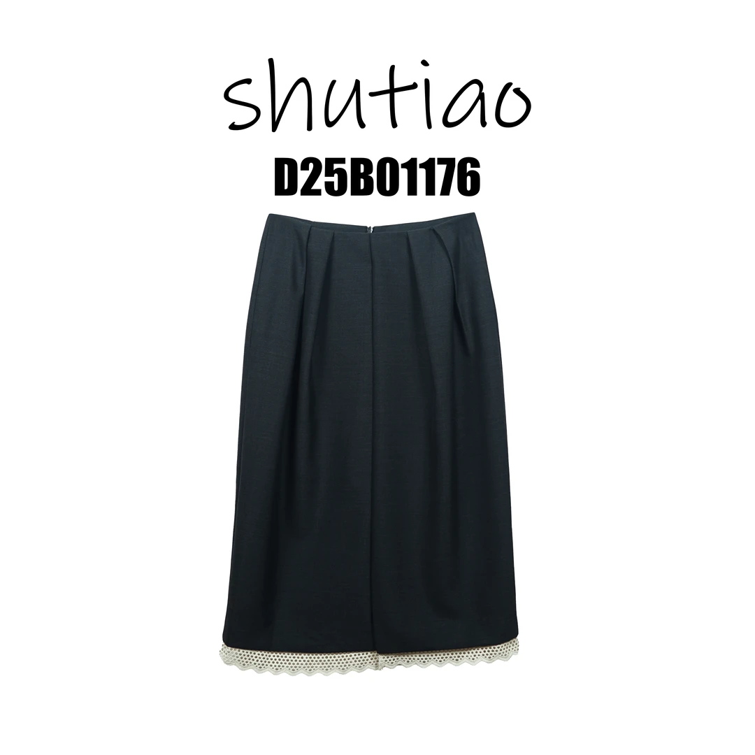 【SHUTIAO】2025夏季：新款小众设计款裙子D25B01176