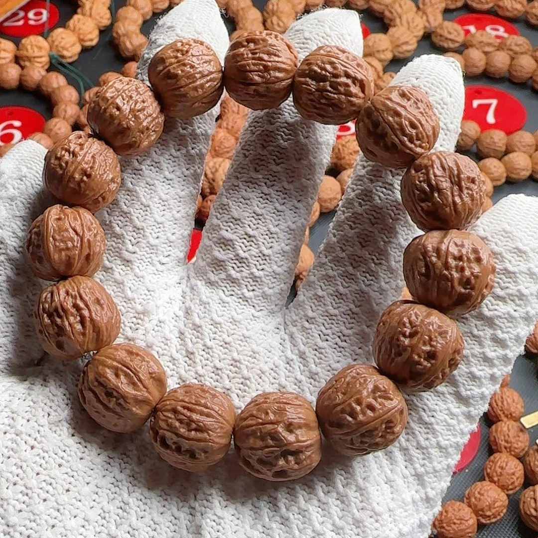 文玩核桃手串拾*?方肚