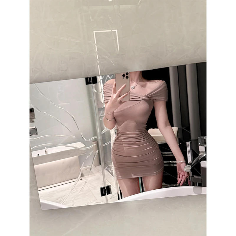 杜总家 恋综C位！原创性感气质温柔蕾丝梦中情裙收腰女连衣包臀裙