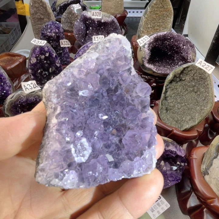 未镶嵌大型摆件（非配饰）紫晶