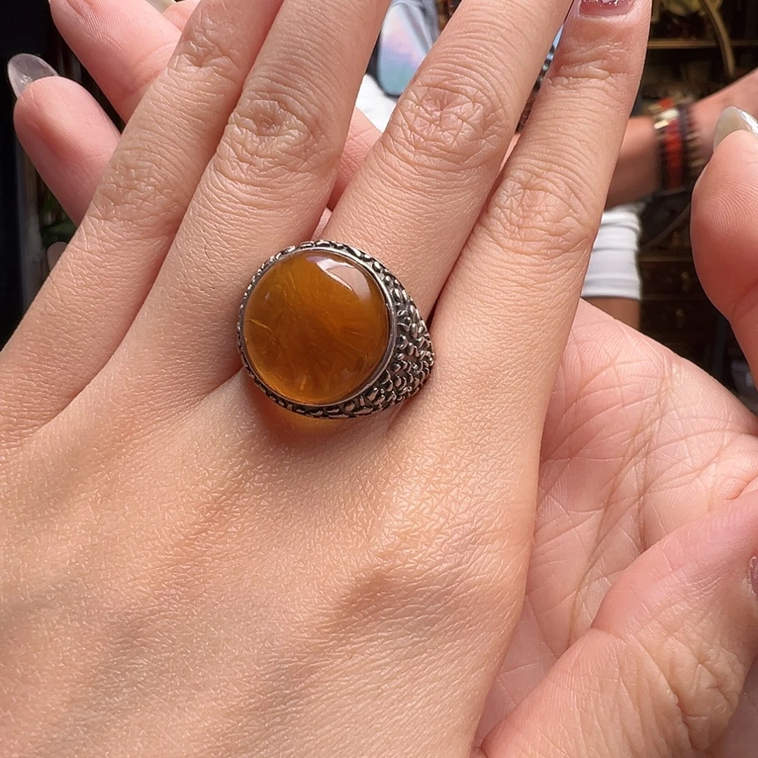 ꧁***꧂琥珀未镶嵌裸石抚顺琥珀30109